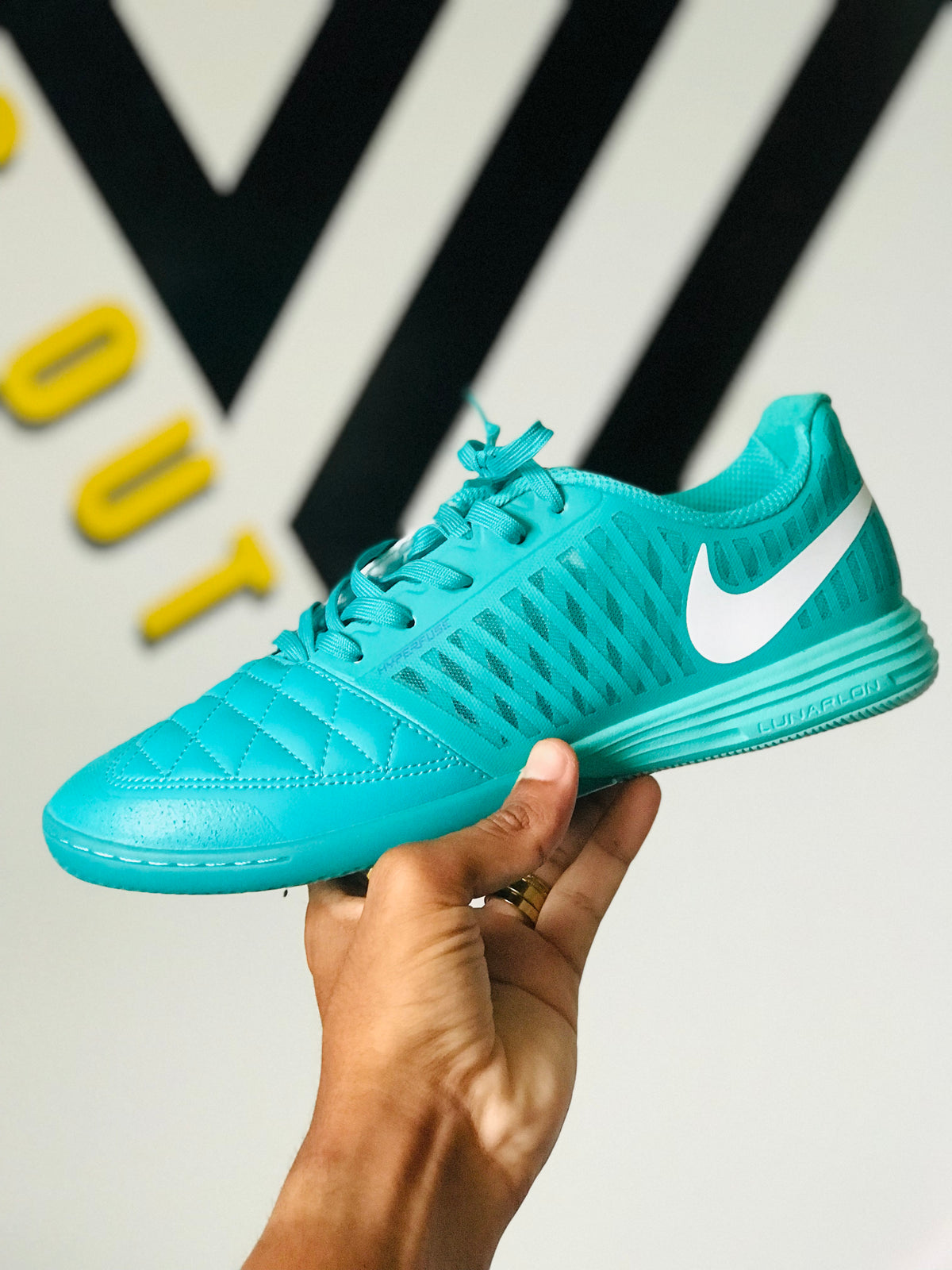 Tênis Futsal Nike Lunar Gato II IC Elite + Brindes  (PRONTO ENTREGA)