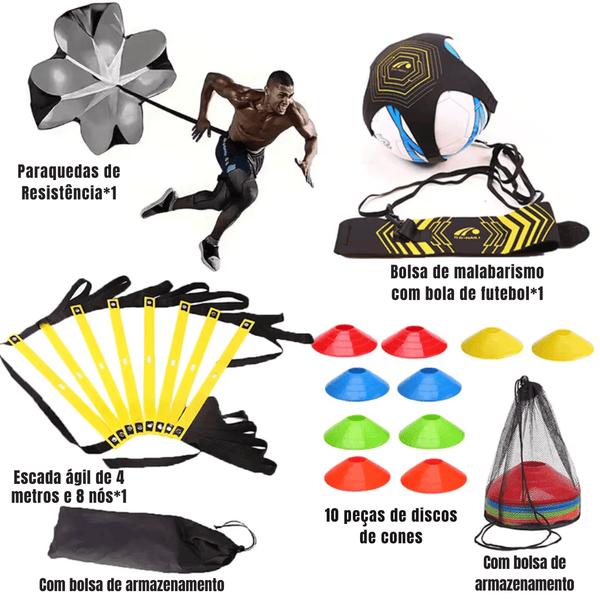 Kit de Treinamento de Agilidade e Velocidade para Futebol
