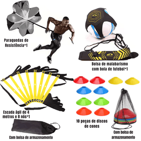 Kit de Treinamento de Agilidade e Velocidade para Futebol