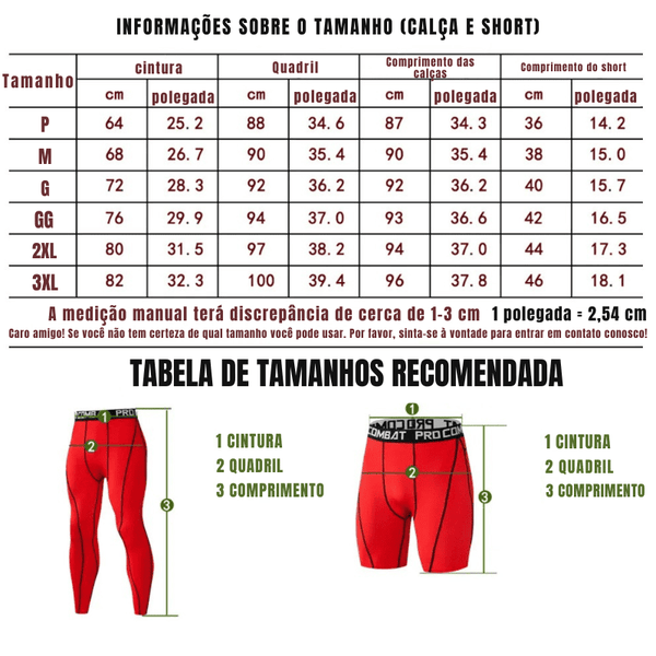 Shorts de Compressão Masculinos para Desempenho Esportivo