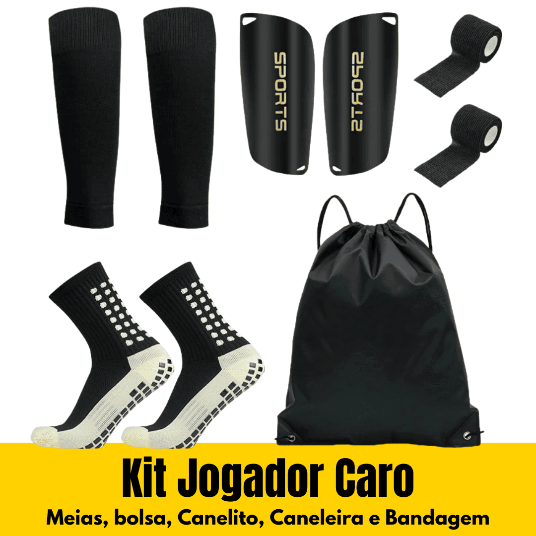 Combo de Acessórios para Futebol - (KIT JOGADOR CARO)