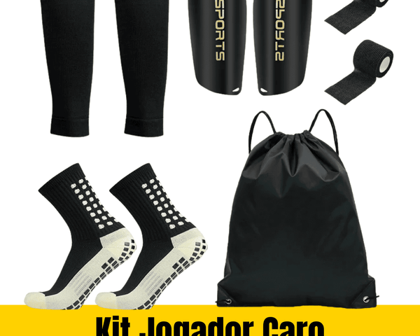 Combo de Acessórios para Futebol - (KIT JOGADOR CARO)