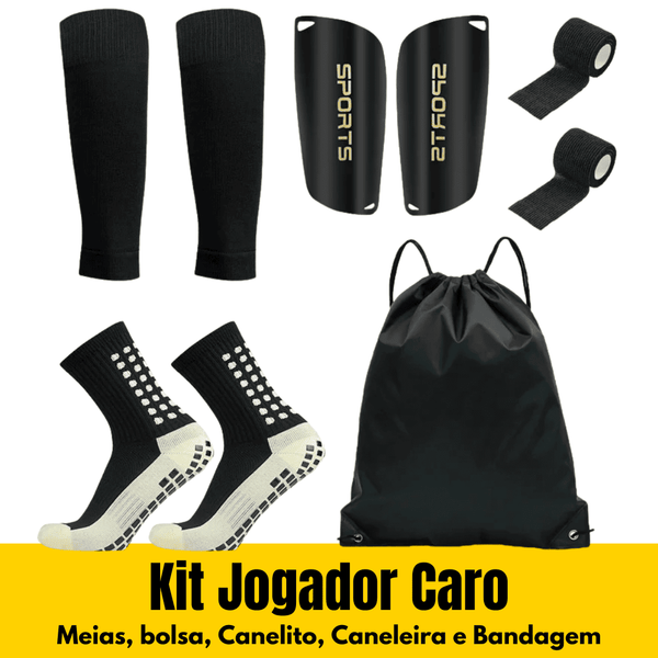 Combo de Acessórios para Futebol - (KIT JOGADOR CARO)