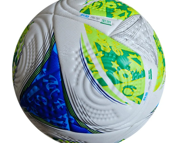 Jovem adulto bola de futebol tamanho 5 futebol clássico indoor esportes ao ar livre competição treinamento prática presente aniversário