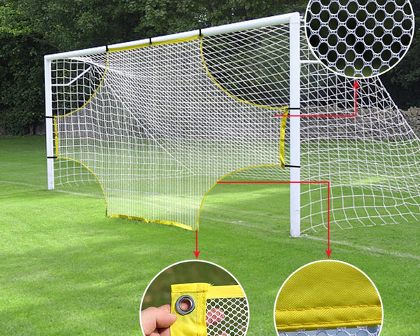 1pc 5 pessoas 7 pessoas 11 pessoas prática de futebol tiro gol net portátil prática de futebol gol net ao ar livre portão de gole
