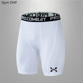 Shorts de Compressão Masculinos para Atletas de Futebol