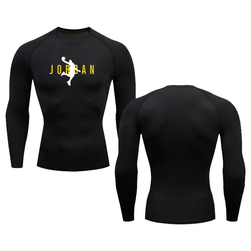Camiseta Compressão Masculina Manga Longa