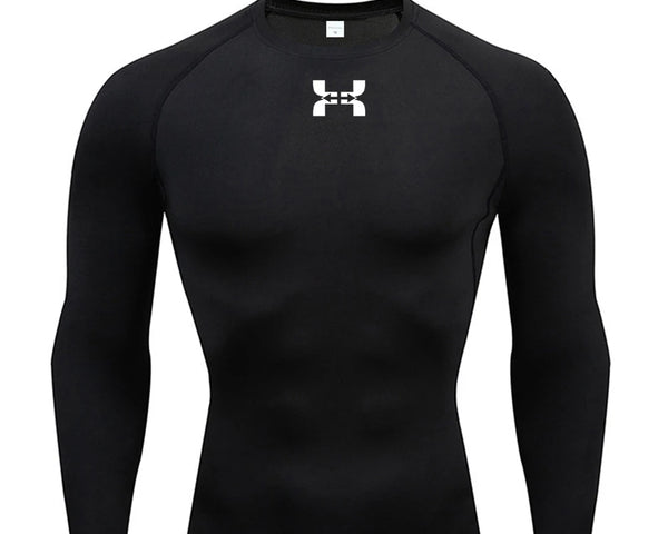 Camiseta Compressão Manga Longa Masculina para Atletas