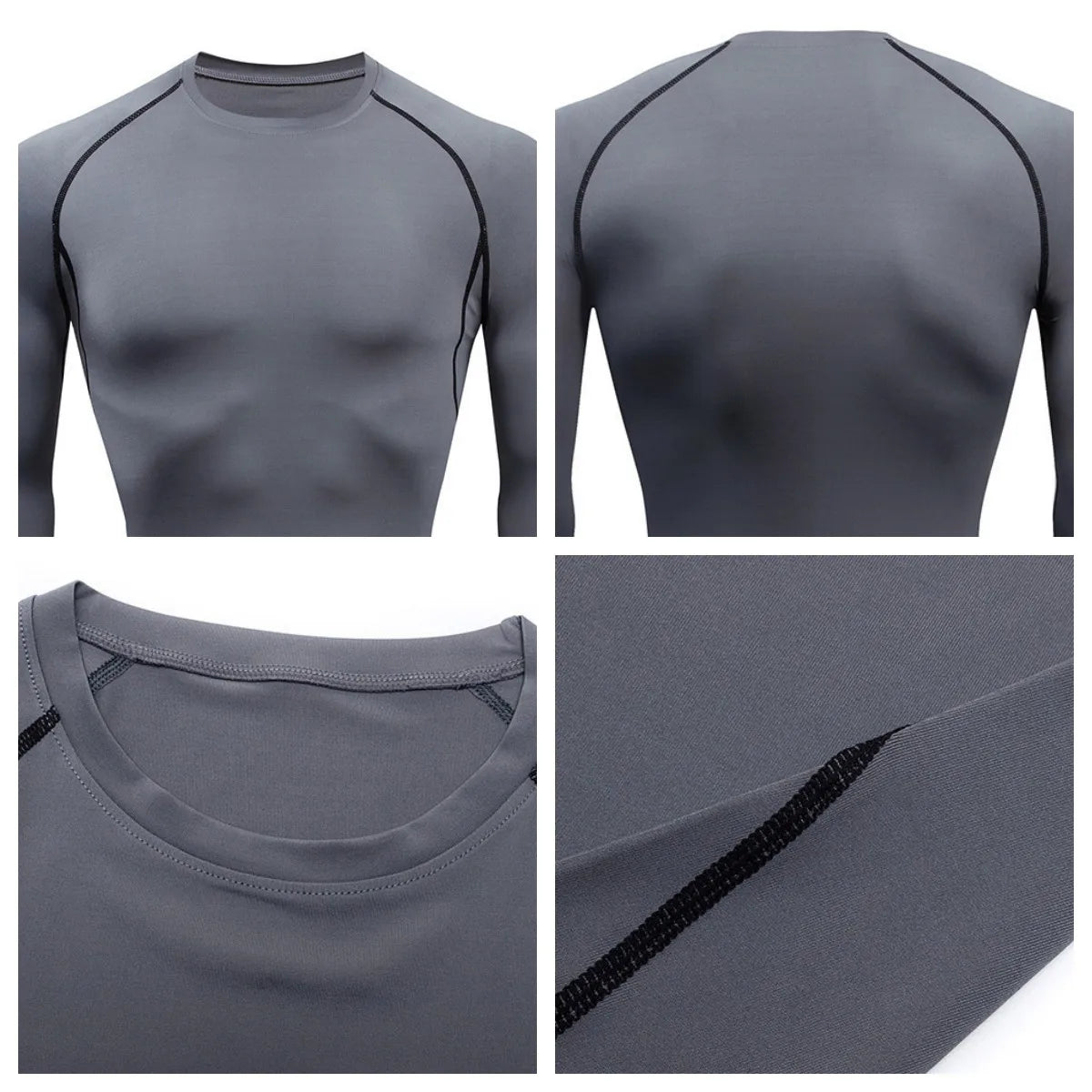 Camisa de Compressão Respirável para Atletas de Futebol