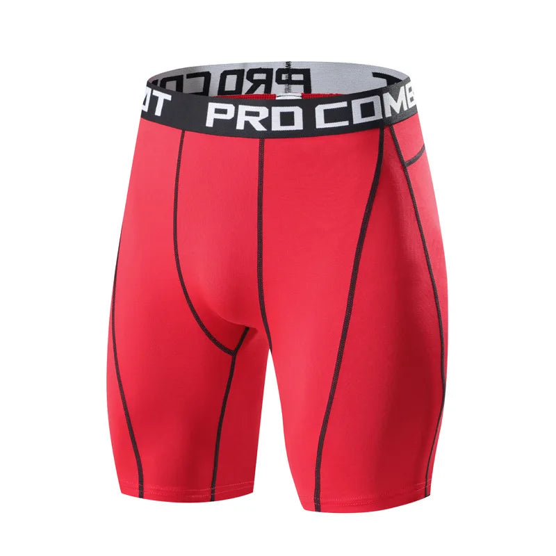 Shorts de Compressão Masculinos para Desempenho Esportivo