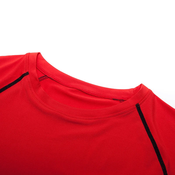 Camiseta de Compressão Masculina para Atletas de Futebol