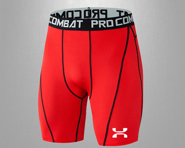 Shorts de Compressão Masculinos para Atletas de Futebol