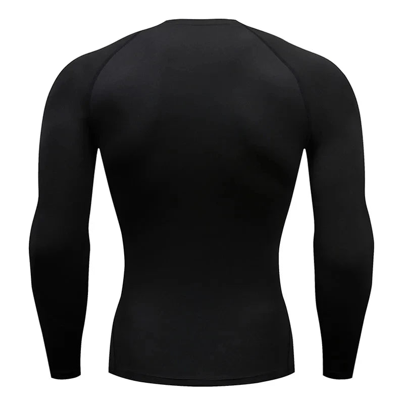 Camiseta Compressão Manga Longa Masculina para Atletas