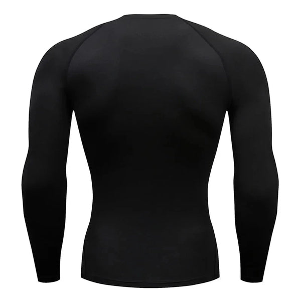 Camiseta Compressão Manga Longa Masculina para Atletas