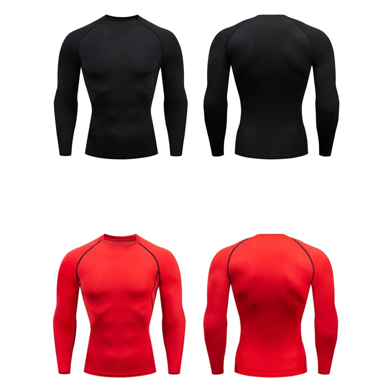 Camisa de Compressão Respirável para Atletas de Futebol