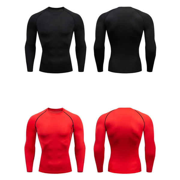 Camisa de Compressão Respirável para Atletas de Futebol