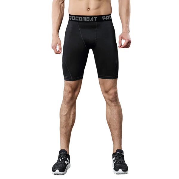 Shorts de Compressão Masculinos para Desempenho Esportivo