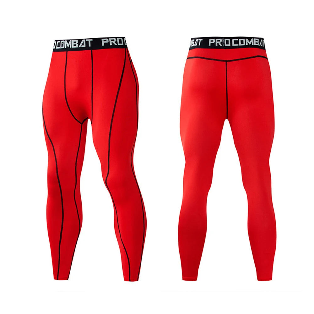 Calça de Compressão Masculina para Desempenho Esportivo