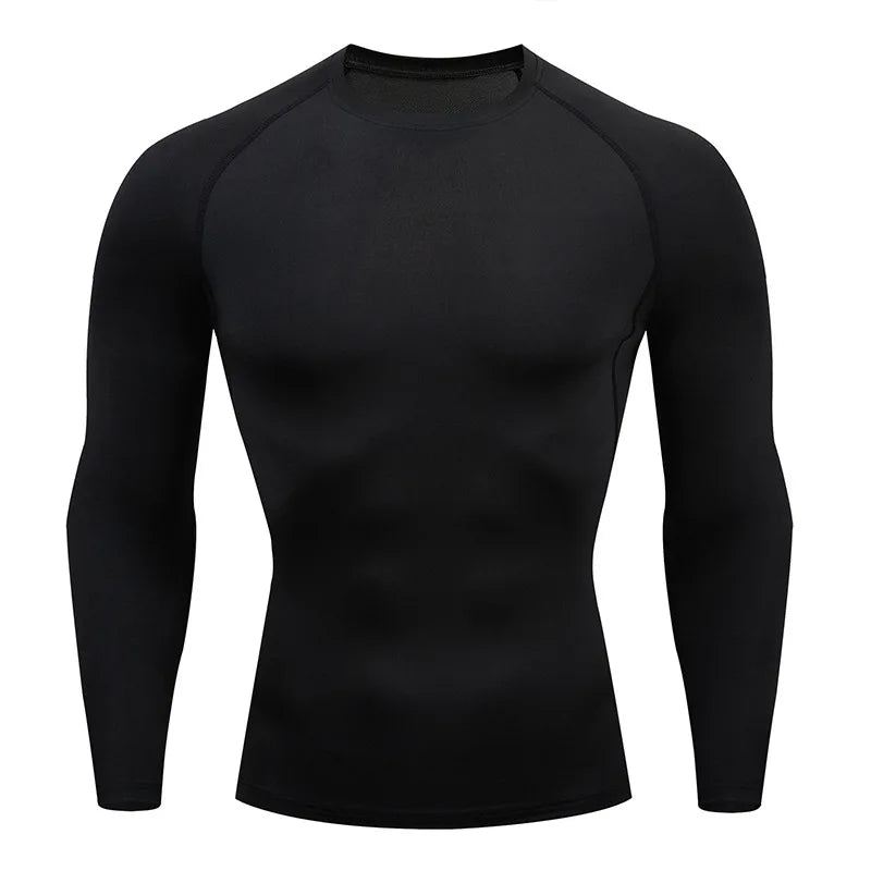 Camisa de Compressão Respirável para Atletas de Futebol