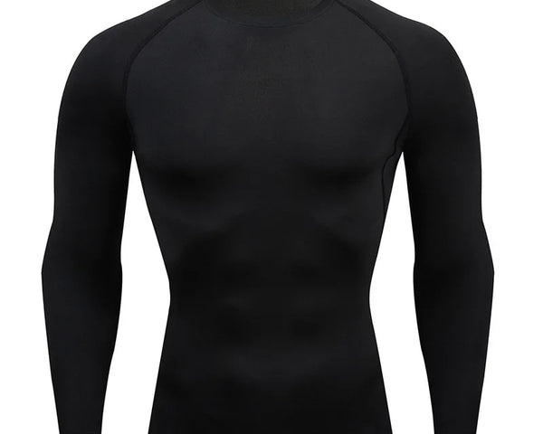 Camisa de Compressão Respirável para Atletas de Futebol