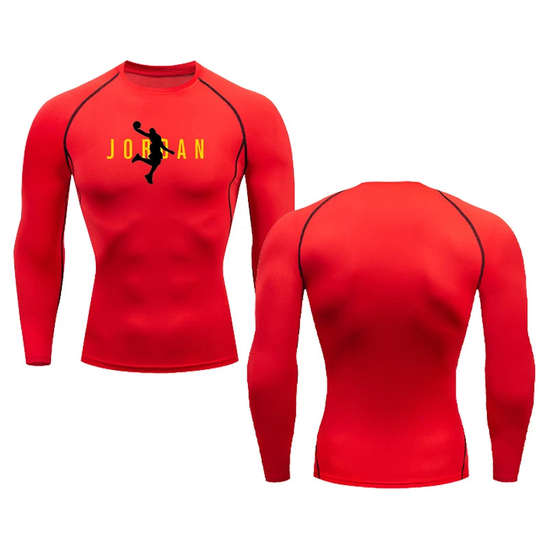 Camiseta Compressão Masculina Manga Longa