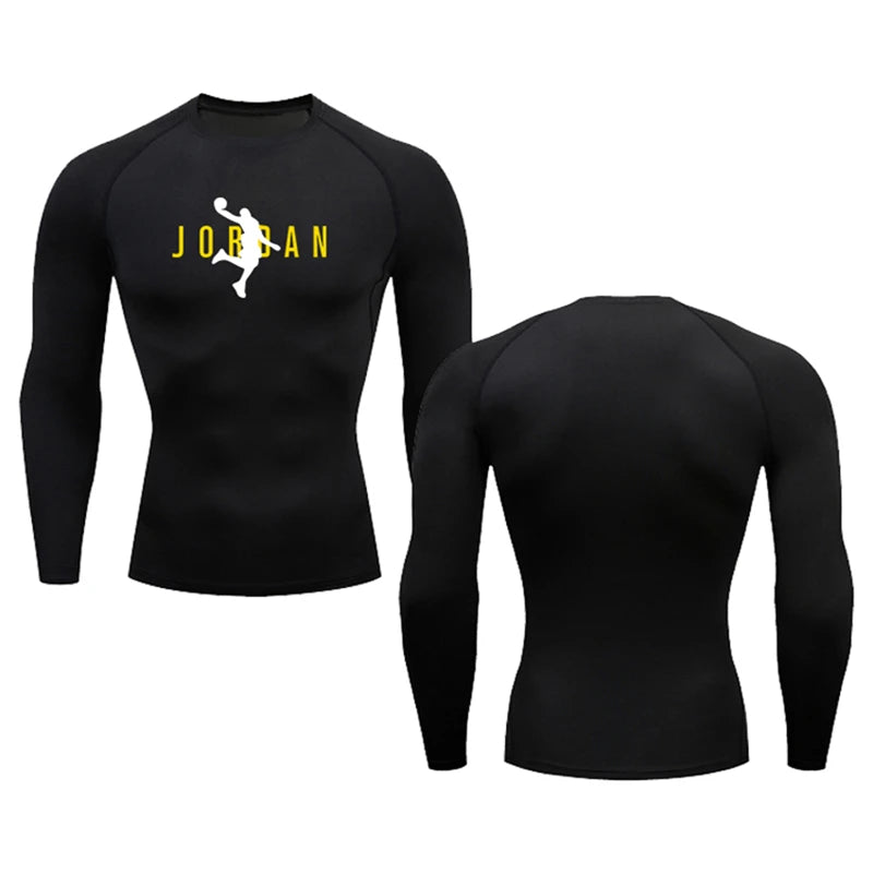 Camiseta Compressão Masculina Manga Longa