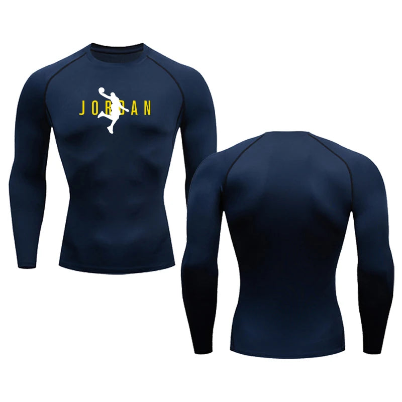 Camiseta Compressão Masculina Manga Longa