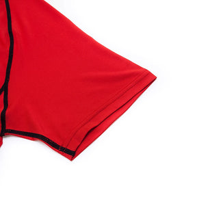 Camiseta de Compressão Masculina para Atletas de Futebol