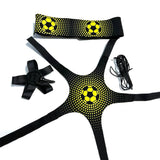 Cinto de treinamento de futebol bola de futebol cinto de chute para crianças adultas tapete de treinamento de futebol equipamento de treinamento de futebol