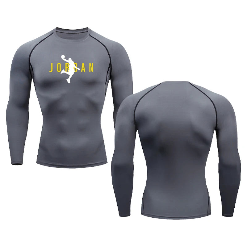 Camiseta Compressão Masculina Manga Longa
