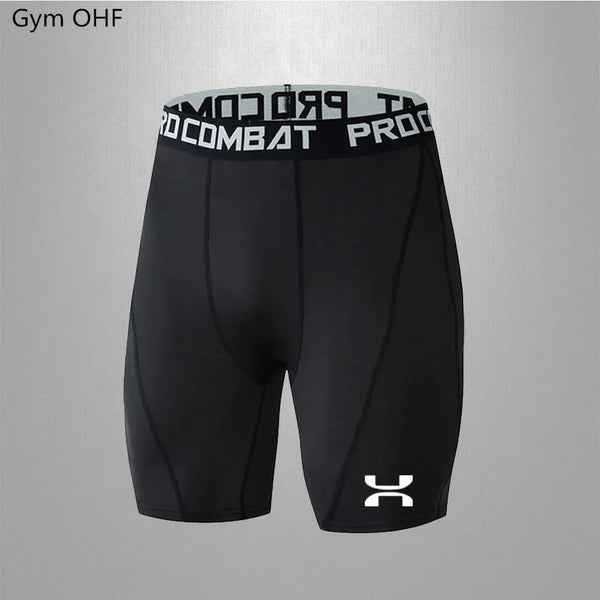 Shorts de Compressão Masculinos para Atletas de Futebol