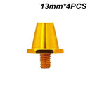  Ouro 13mm 4unidades