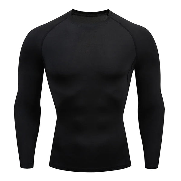 Camisa de Compressão Respirável para Atletas de Futebol