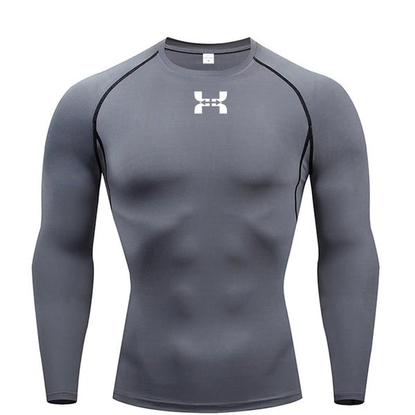 Camiseta Compressão Manga Longa Masculina para Atletas