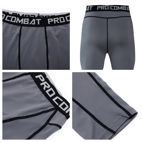 Shorts de Compressão Masculinos para Desempenho Esportivo
