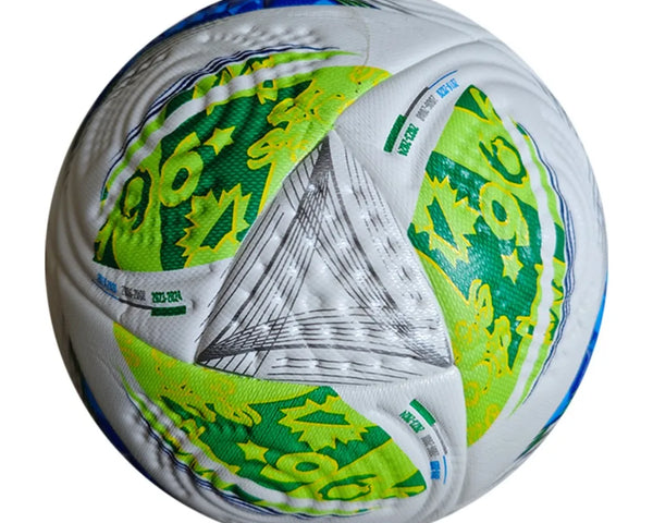 Jovem adulto bola de futebol tamanho 5 futebol clássico indoor esportes ao ar livre competição treinamento prática presente aniversário