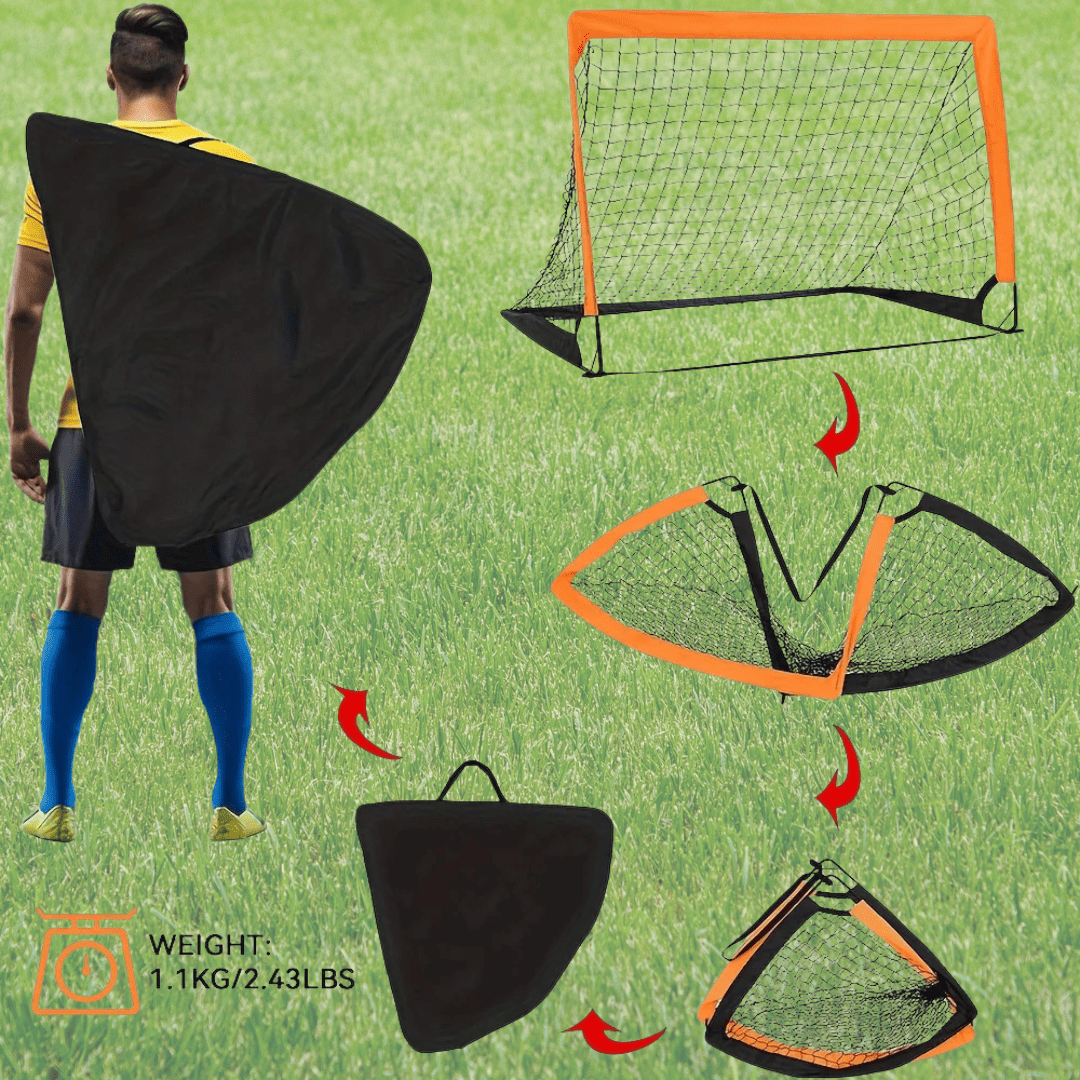 Gol de Futebol Pop Up - Treinamento e Diversão