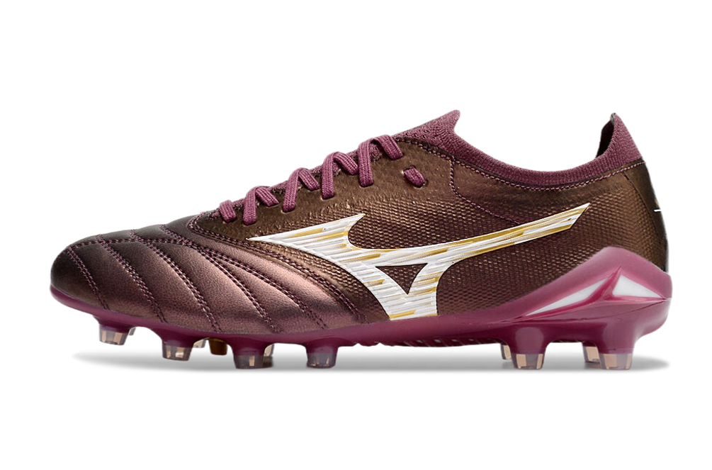 Chuteira Campo Mizuno Morelia Neo 4 FG Elite + Brindes Exclusivos