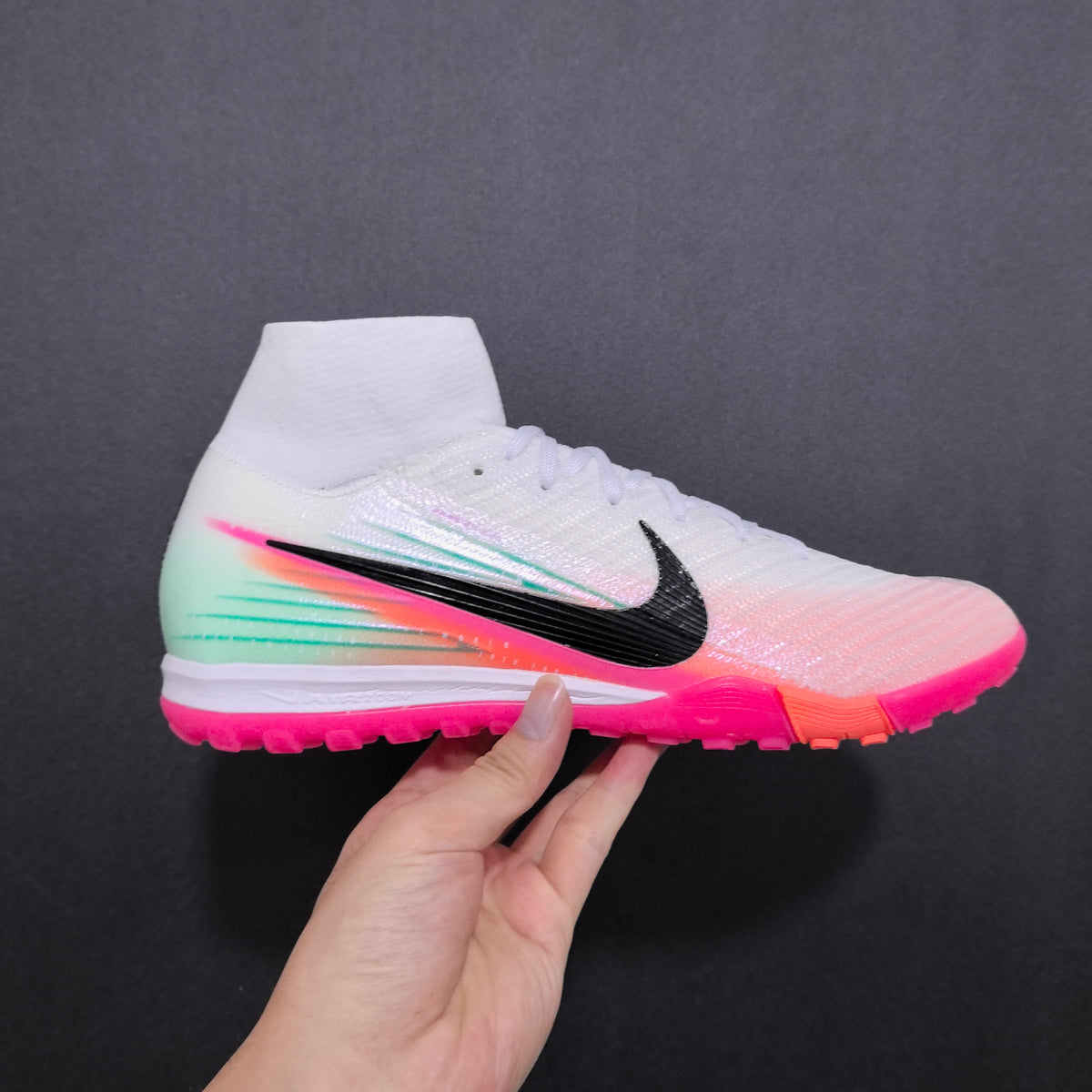 Chuteira Campo Nike Air Zoom Mercurial Superfly10 TF Elite + Brindes