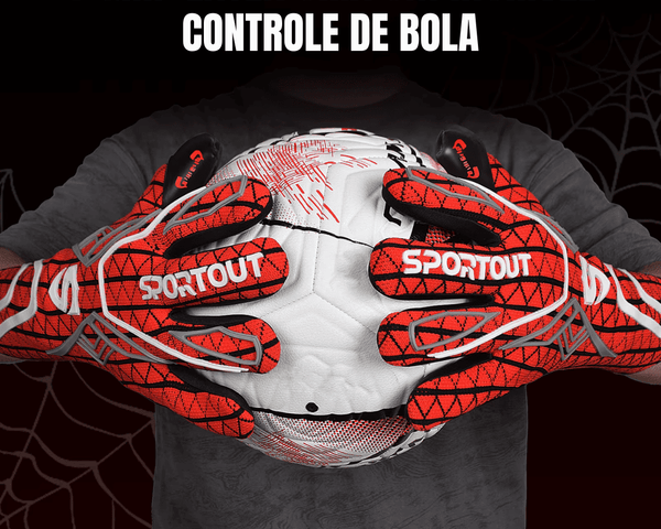 Luvas de Goleiro Profissional com Aderência Extra Forte
